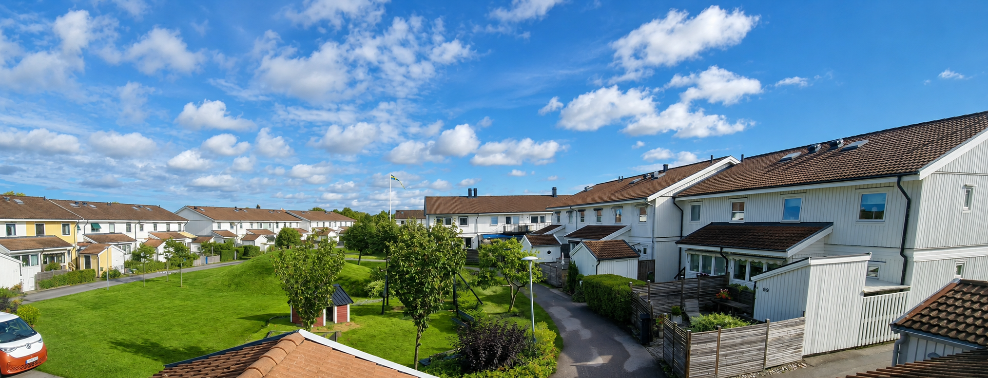 Bild från Blåsippans område i Varberg